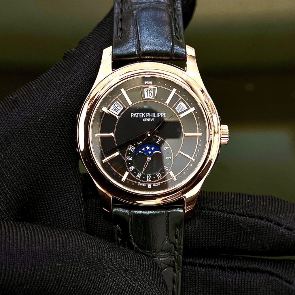 Đồng Hồ Vàng Khối 18K Patek Philippe 5205R Replica 11